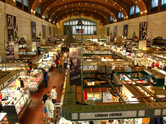 One of the most historic and beloved public food markets in the country West Side Market is in the heart of Cleveland's LGBT-popular Ohio City neighborhood. 