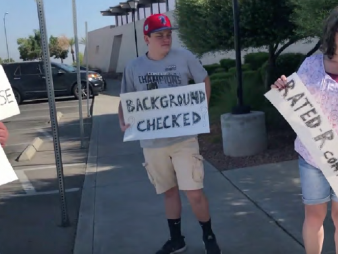 Drag Queen Story Hour Protest