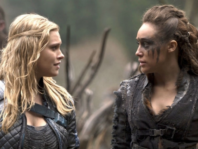 Clarke and Lexa