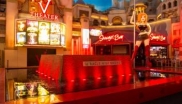 MIRACLE MILE SHOPS’ FOUNTAIN GLOWS RED IN JUNE FOR GOLDEN RAINBOW