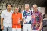 Raul Daniels, Lyndon Marquez, Clair Koetitz and Michael Dimengo 